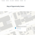 Map of Queens, NY showing Opportunity Zone search results. Maximizing Returns Unraveling Tax